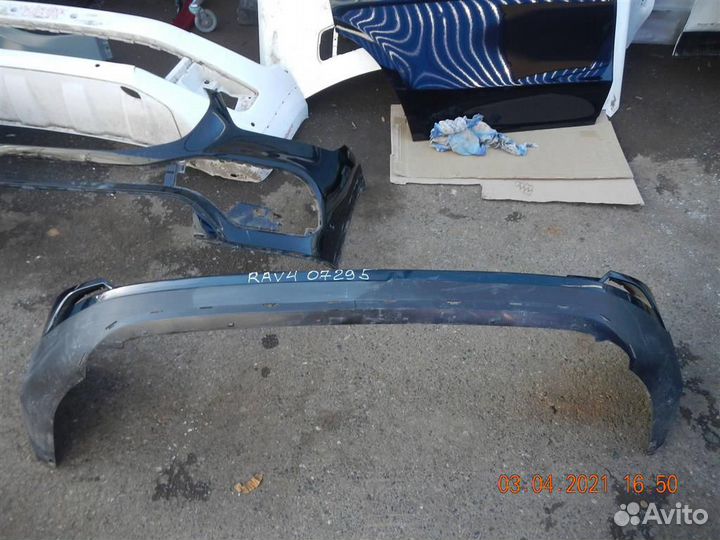 Бампер задний Toyota RAV4 2013-2019