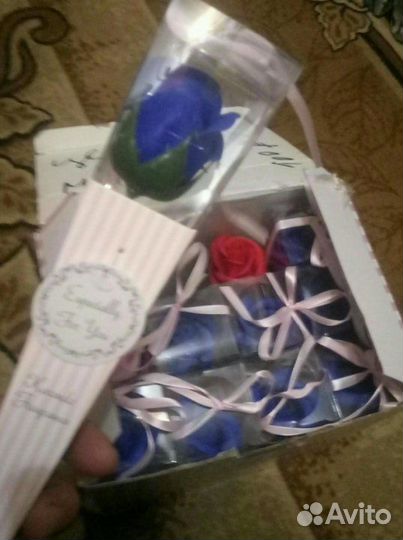 Цветы из мыла разные