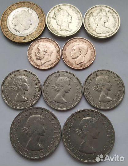 Монеты Великобритании