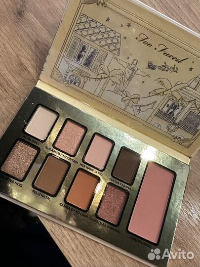 Too faced тени