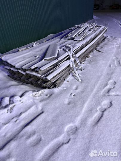 Профлист оцинкованный бу