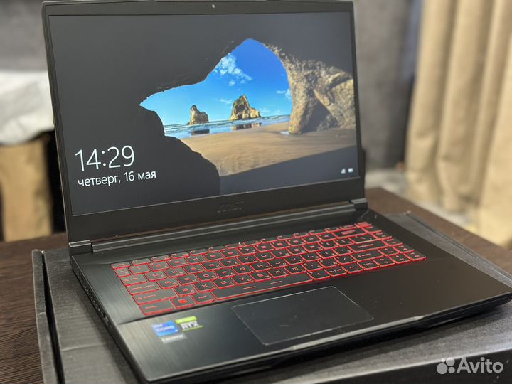 Игровой ноутбук Msi на гарантии Мвидео