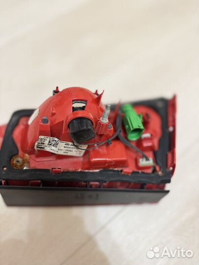 Фонарь задний в багажник ауди а6с7 левый