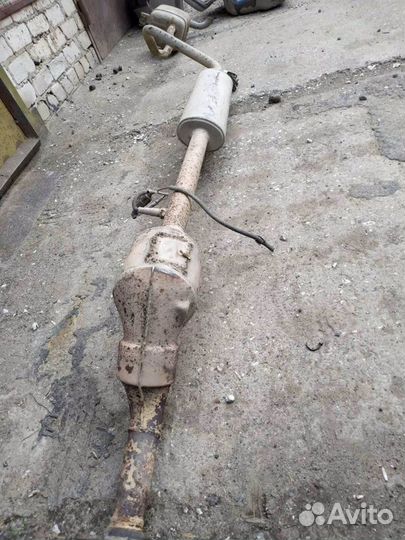 Глушитель renault megane 2