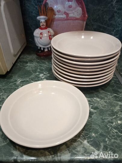 Тарелка фарфоровая СССР, Бугульминский фз