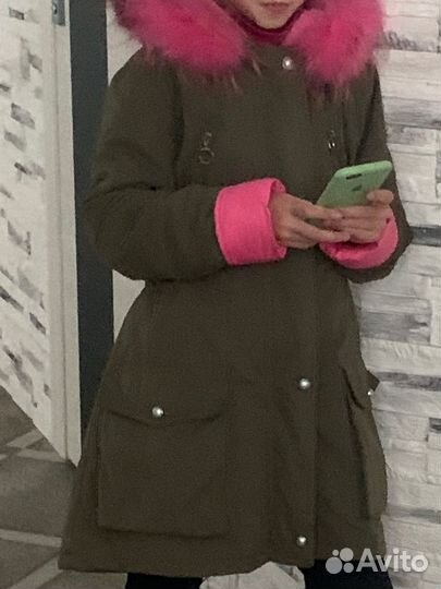 Парка для девочки 140