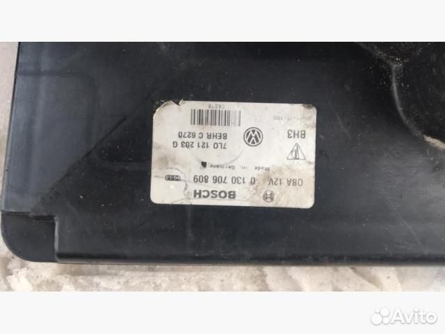 Вентилятор радиатора Volkswagen Touareg 2006