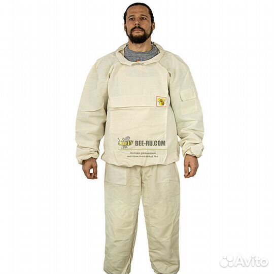 Костюм пчеловода двунитка кп-02 без сетки