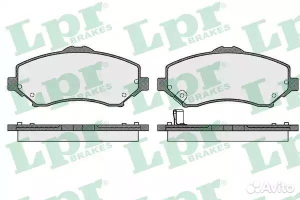 05P1548 Колодки тормозные дисковые