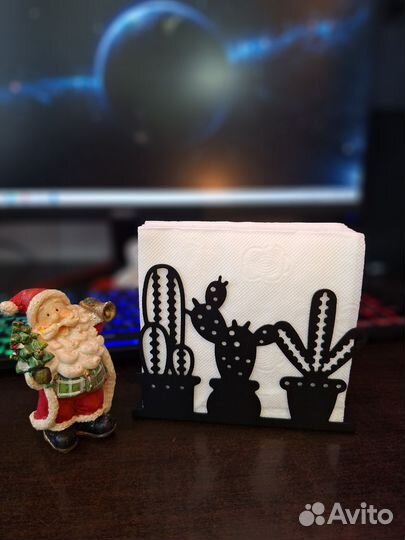 Салфетница из металла