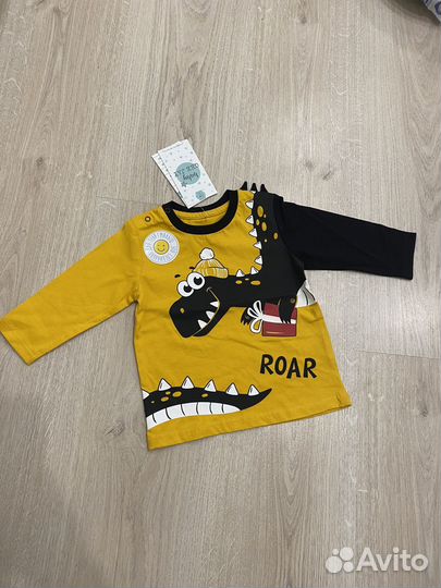 Джемпер/лонгслив для мальчика 77-44 (6-9 месяцев)