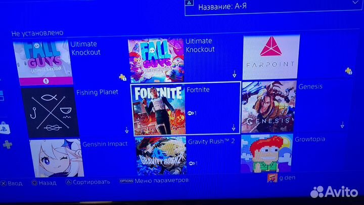 Игровая приставка ps4