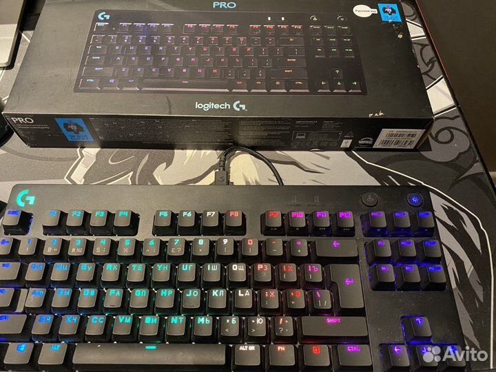 Клавиатура logitech gaming pro