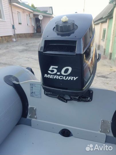 Надувная лодка с мотором