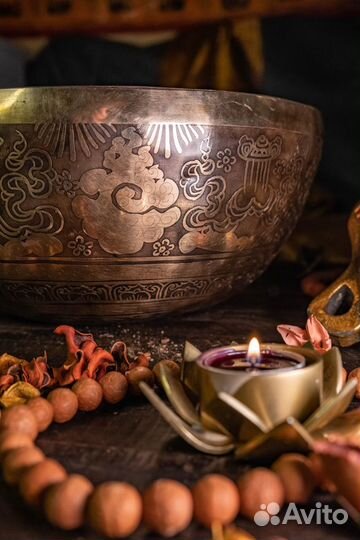 Поющая чаша Ething Carving-sbec 305 G#