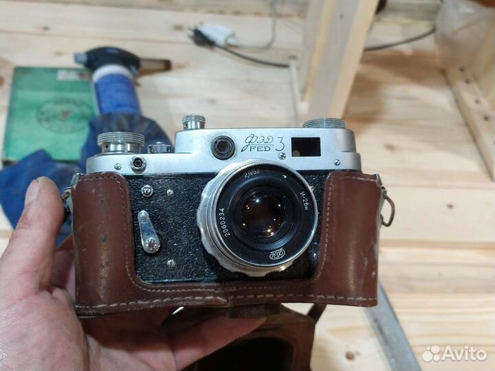 Плёночный фотоаппарат фэд 3