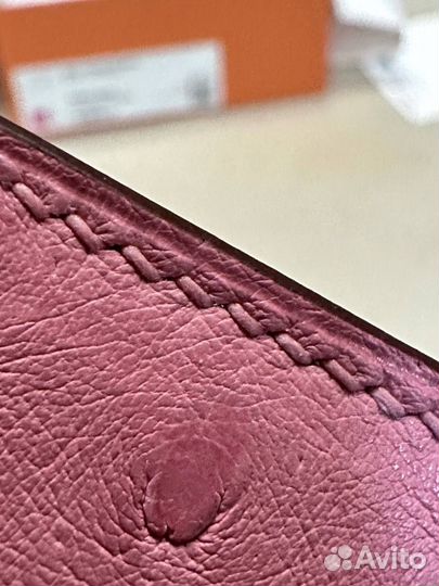 Сумка Hermes Kelly pochette ostrich
