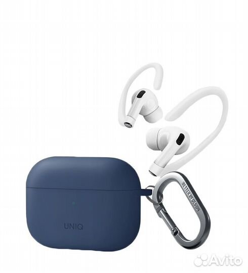 Чехол Uniq с карабином и держателем для AirPods P