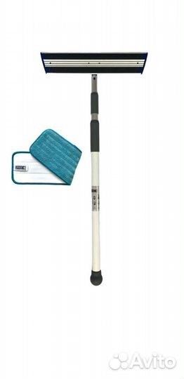 Швабра профессиональная Белый кот с насадкой для в