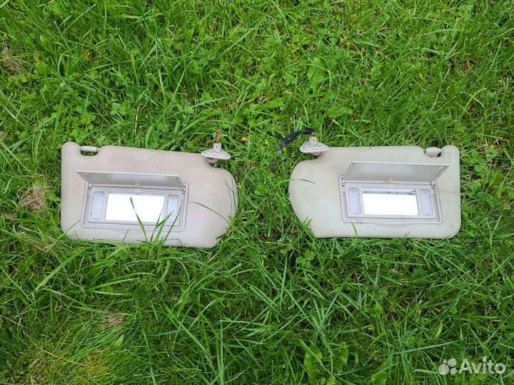 Козырьки с подсветкой nissan almera n16