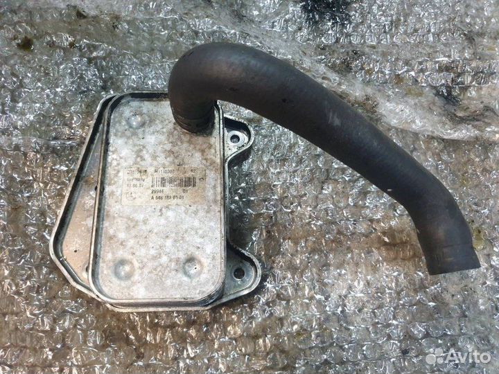 Радиатор масляный Mercedes Benz W211 OM646