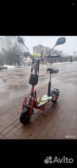 Самокат взрослый электрический