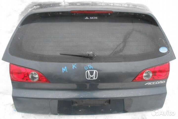 Honda Accord wagon 2003-2008 обшивка багажника