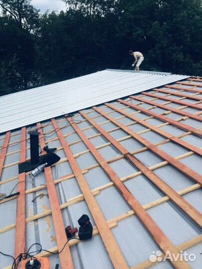 Кровельные работы утепление крыш устранение течи