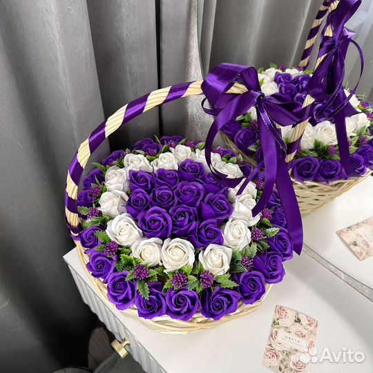 Корзины из цветов