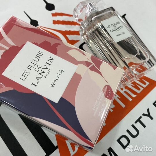 Les Fleurs De Lanvin Water Lily Новые Женские Духи