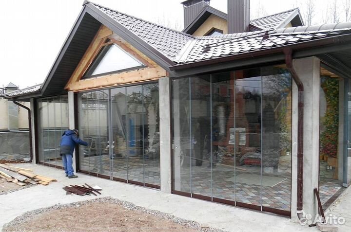 Безрамное остекление