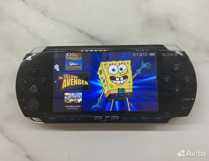 Sony PSP fat 1004 + 100 игр