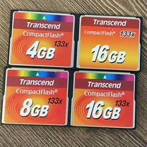 Compact flash карты памяти Transcend