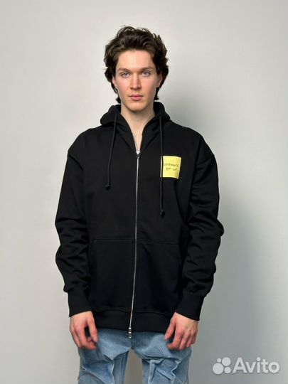 Zip-худи на замке Vetements