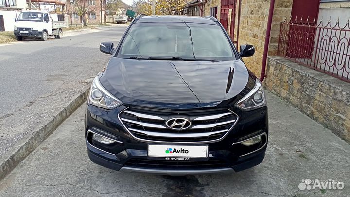 Hyundai Santa Fe 2.0 AT, 2017, 183 465 км
