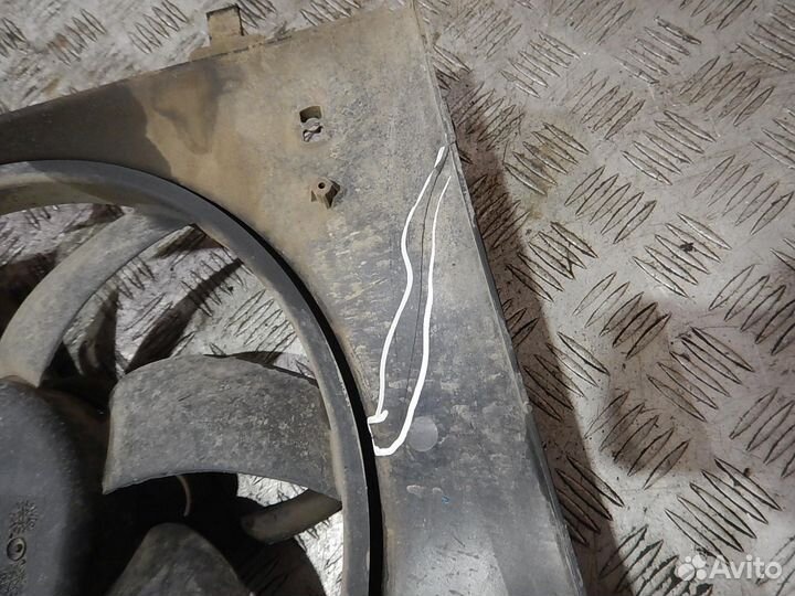 Б/У Б/У Диффузор вентилятора, Peugeot (Пежо) -207