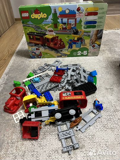 Lego duplo поезд 10874