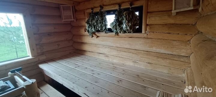 Баня и Сибирский чан в красивом доме