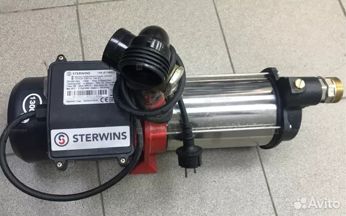 К19) Садовый насос Sterwins 1300 JET SM5I-3