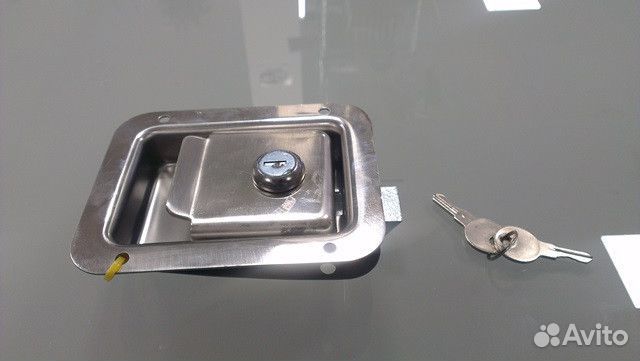 Замок для ворот фургона клавишный 120/140 мм