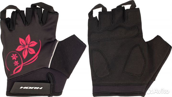 Велоперчатки horh 8522 черно-розовый Vol1777