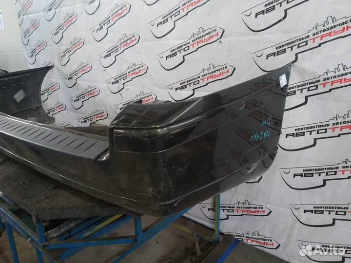 Бампер volvo V70 SJ SW 2 модель задний темно-зеленый NA2460