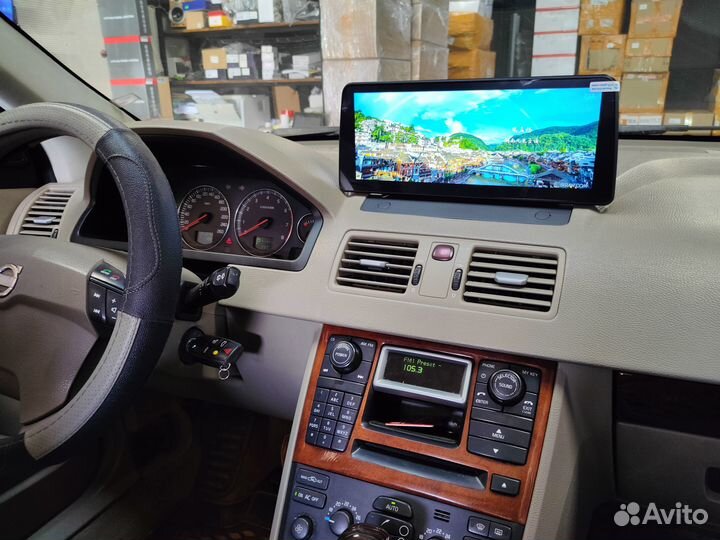 Android магнитола 12.3 дюйма Volvo XC90 2002 -2014