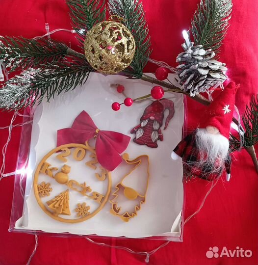 Елочные шары именные