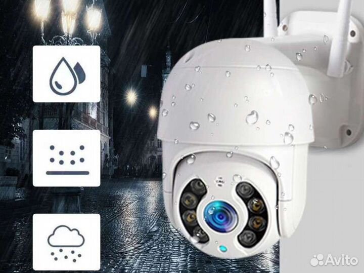 Камера видеонаблюдения wifi уличная