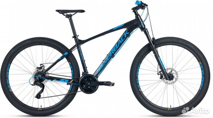 Велосипед silverback stride 29 MD (2023) Black-Blu