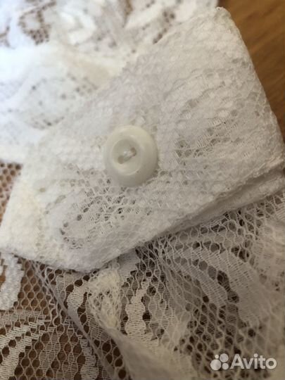 Школьный фартук СССР на 7 лет на пуговице