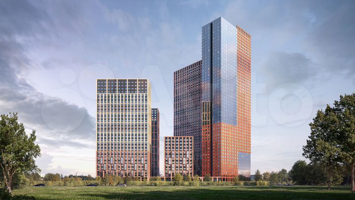 1-к. квартира, 40,7 м², 23/32 эт.