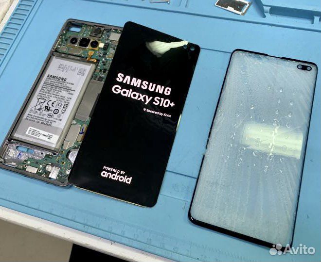 Стекло (тачскрин) на Samsung + замена за 20 мин