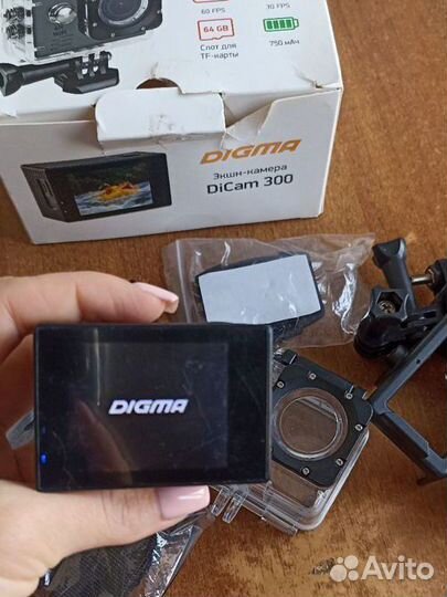 Экшн камера digma
